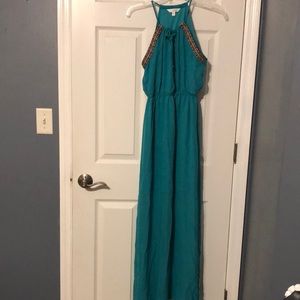Teal Maxi Dress